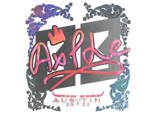 Sticker | Ax1Le (Holo) | Austin 2025 - $ 0.00