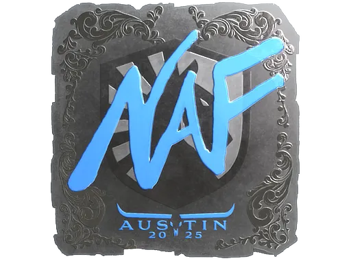 Sticker | NAF (Foil) | Austin 2025 ``