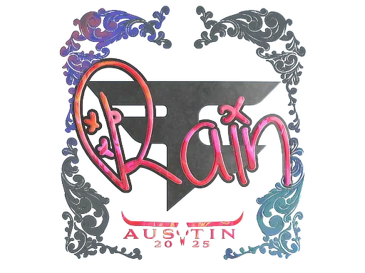 Sticker | rain (Holo) | Austin 2025 ``