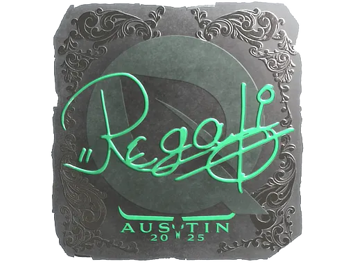 Sticker | regali (Foil) | Austin 2025 - $ 0.09
