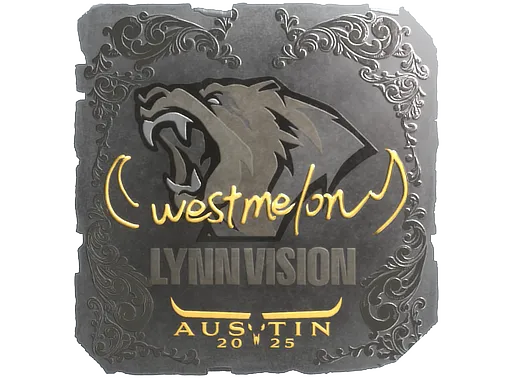 Sticker | westmelon (Foil) | Austin 2025 - $ 0.25
