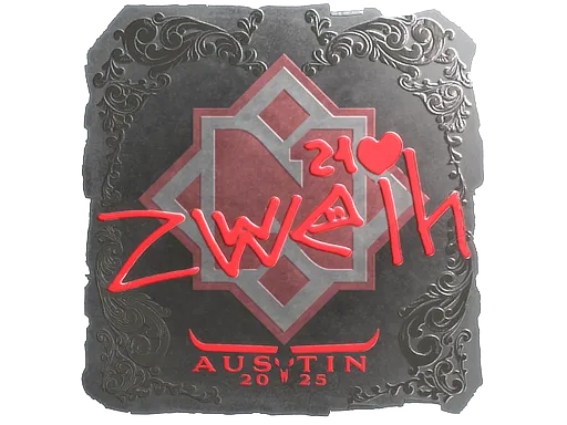 Sticker | zweih (Foil) | Austin 2025 - $ 0.12
