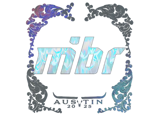 Sticker | MIBR (Holo) | Austin 2025 ``