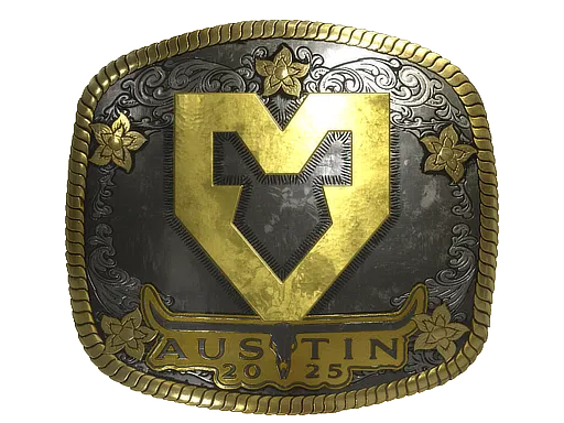Sticker | MOUZ (Gold) | Austin 2025 ``