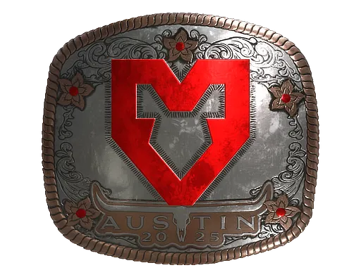 Sticker | MOUZ (Foil) | Austin 2025 ``