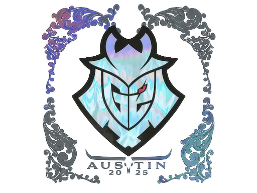 Sticker | G2 Esports (Holo) | Austin 2025 ``