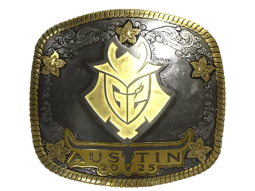 Sticker | G2 Esports (Gold) | Austin 2025 ``