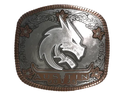 Sticker | Team Spirit (Foil) | Austin 2025 ``