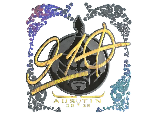 Sticker | 910 (Holo) | Austin 2025 ``