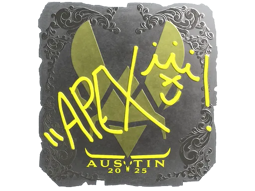 Sticker | apEX (Foil) | Austin 2025 ``