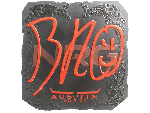 Sticker | br0 (Foil) | Austin 2025 ``