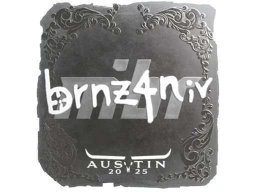 Sticker | brnz4n (Foil) | Austin 2025 ``