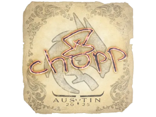 Sticker | chopper | Austin 2025 ``