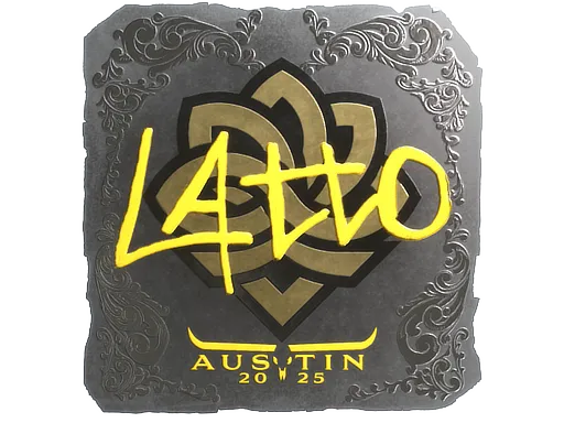 Sticker | latto (Foil) | Austin 2025 ``