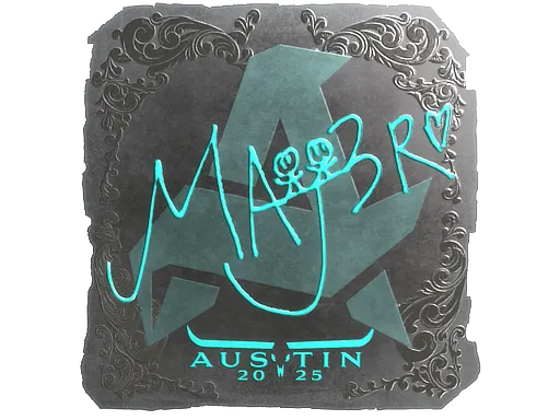 Sticker | MAJ3R (Foil) | Austin 2025 ``