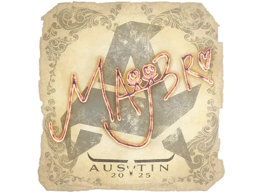 Sticker | MAJ3R | Austin 2025 ``