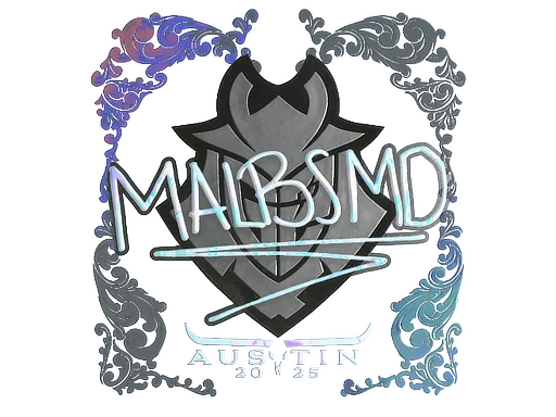 Sticker | malbsMd (Holo) | Austin 2025 ``