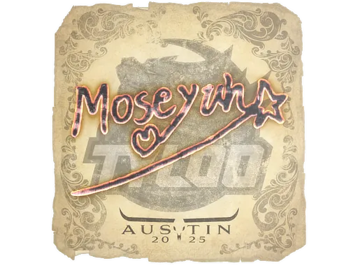 Sticker | Moseyuh | Austin 2025 ``