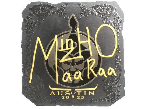 Sticker | mzinho (Foil) | Austin 2025 ``
