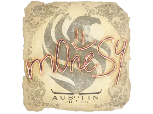 Sticker | m0NESY | Austin 2025 ``