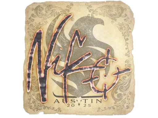 Sticker | NiKo | Austin 2025 ``