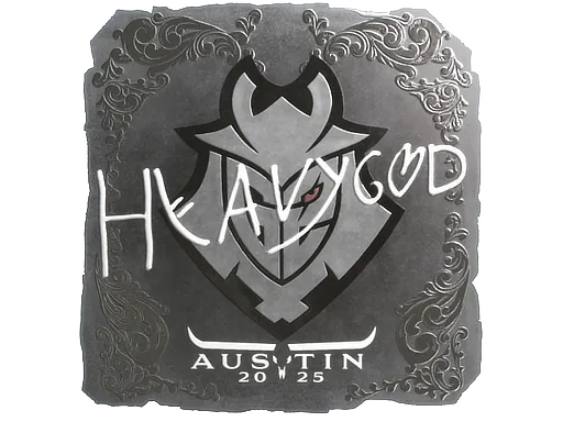 Sticker | Heavygod (Foil) | Austin 2025 ``