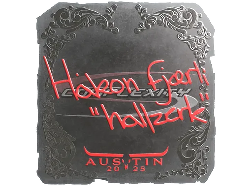 Sticker | hallzerk (Foil) | Austin 2025 ``