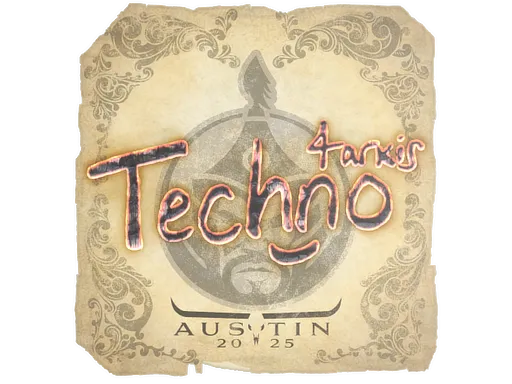 Sticker | Techno4K | Austin 2025 ``