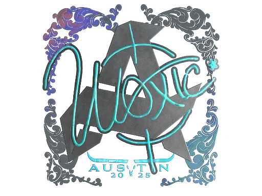 Sticker | woxic (Holo) | Austin 2025 ``