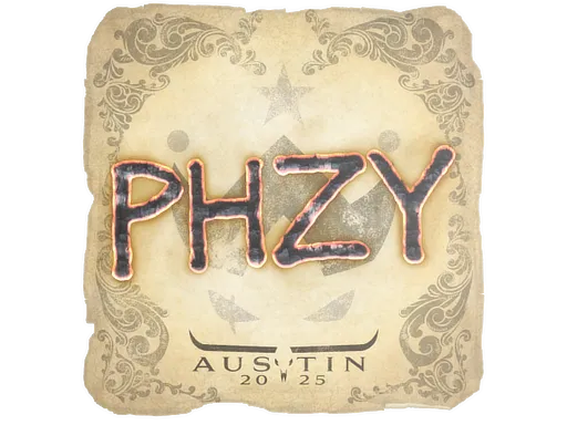 Sticker | phzy | Austin 2025 ``