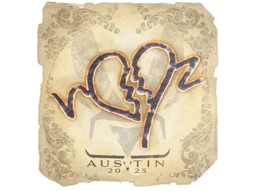 Sticker | ropz | Austin 2025 ``