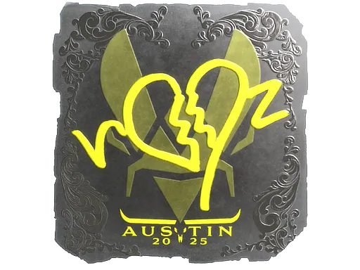 Sticker | ropz (Foil) | Austin 2025 ``