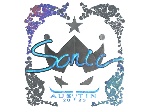 Sticker | Sonic (Holo) | Austin 2025 ``