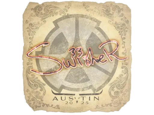 Sticker | Swisher | Austin 2025 ``