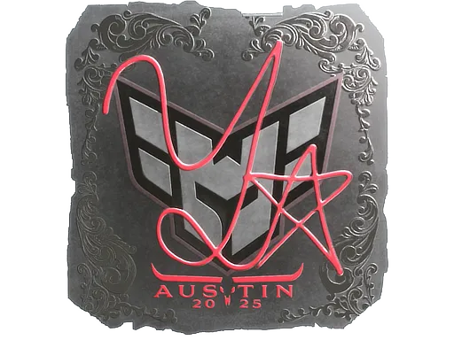 Sticker | yxngstxr (Foil) | Austin 2025 ``