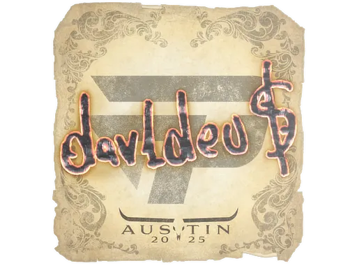 Sticker | dav1deuS | Austin 2025 ``