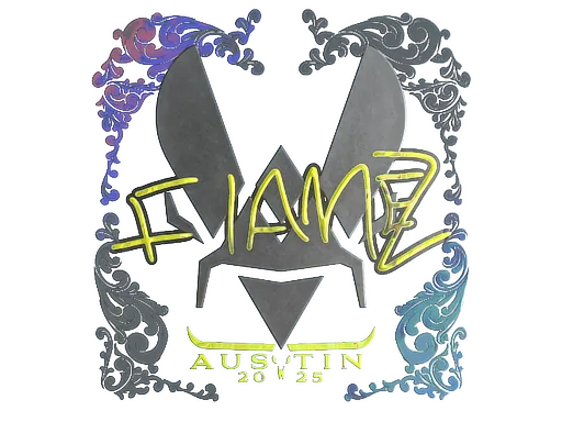 Sticker | FlameZ (Holo) | Austin 2025 ``