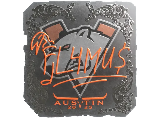 Sticker | FL4MUS (Foil) | Austin 2025 ``