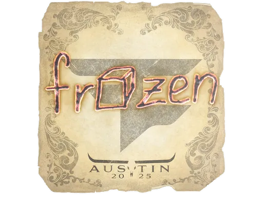 Sticker | frozen | Austin 2025 ``
