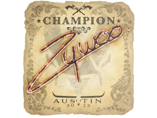 Sticker | ZywOo (Champion) | Austin 2025 ``