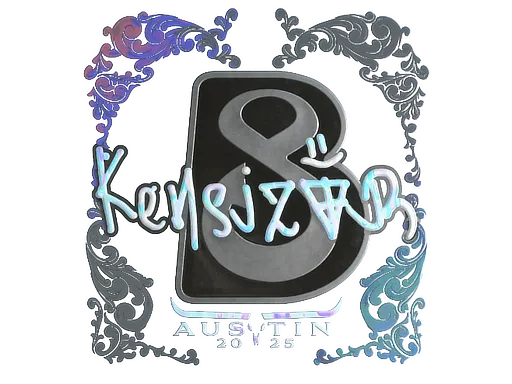 Sticker | kensizor (Holo) | Austin 2025 ``