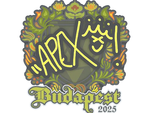 Sticker | apEX | Budapest 2025 - $ 0.03