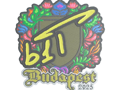Sticker | b1t (Embroidered) | Budapest 2025 - $ 0.31
