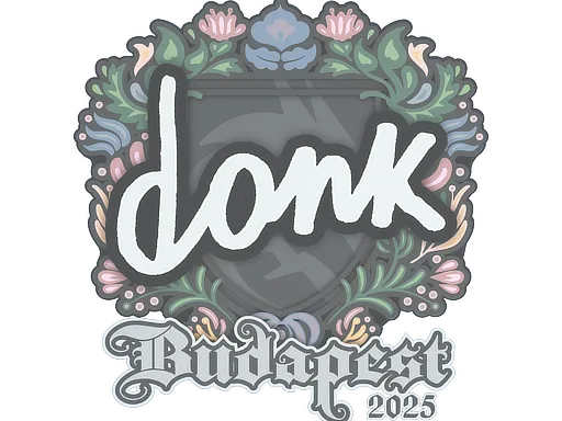 Sticker | donk | Budapest 2025 - $ 0.00