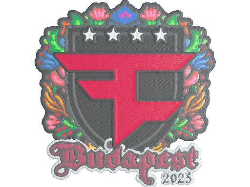Sticker | FaZe Clan (Embroidered) | Budapest 2025 - $ 0.54