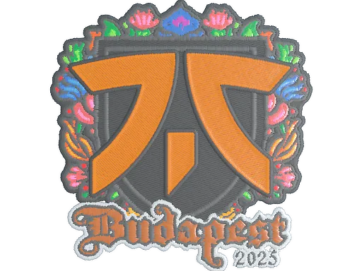 Sticker | fnatic (Embroidered) | Budapest 2025 - $ 0.20
