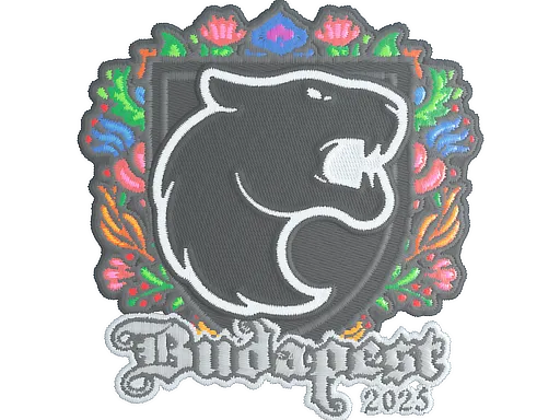 Sticker | FURIA (Embroidered) | Budapest 2025 - $ 0.41