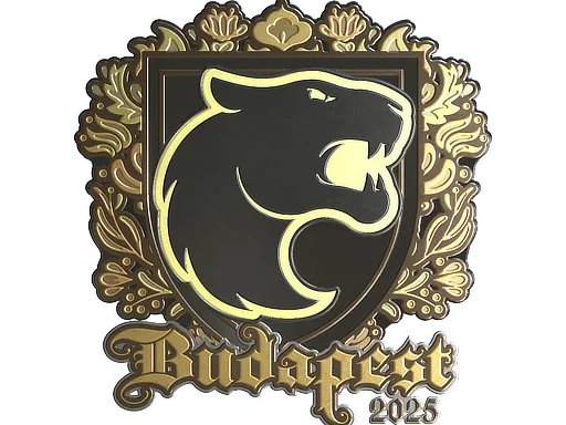 Sticker | FURIA (Gold) | Budapest 2025 - $ 43.90