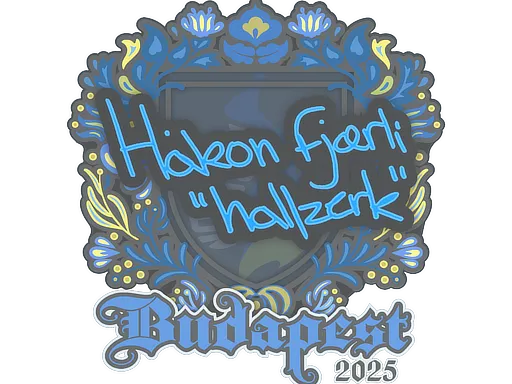 Sticker | hallzerk | Budapest 2025 - $ 0.07