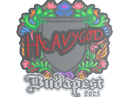 Sticker | Heavygod (Embroidered) | Budapest 2025 - $ 0.03